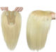 Topper Toupee De Păr Uman Full Lace Cusut Transparent Blondă 12 Inch