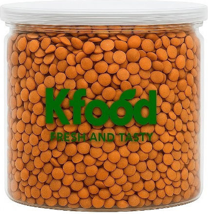 Kfood Φακές Ψιλές Υψηλής Ποιότητας Καναδά 500g Βαζάκι