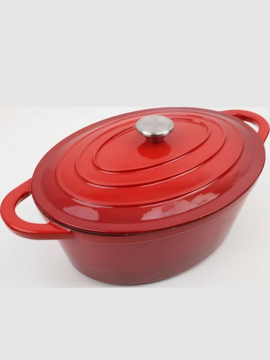 Blackbull Dutch Oven Oval Cast Iron 7.7lt 1pcs