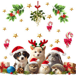 Decowalls Weihnachtsaufkleber Für Fenster Doppelter Blick Fenster Dekoration Kindergarten 30x100 Decowalls Weihnachtsaufkleber Für Fenster Doppelter Blick Fenster Dekoration Kindergarten 30x100