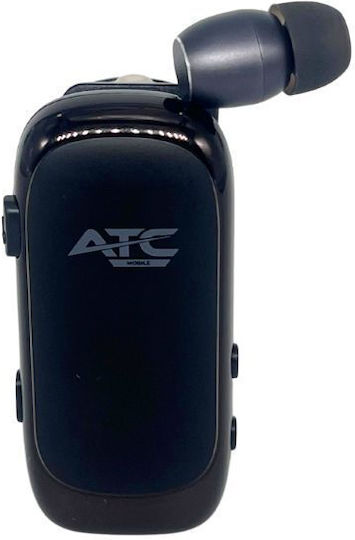 ATC BT20 In-ear Bluetooth Handsfree Ακουστικό Πέτου Μαύρο