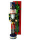 Velve Nutcracker de Crăciun Lemn Verde