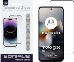 Hardy Glass Sonique Premium Series Hd Full Cover 9h Motorola Moto G56 5g Μαύρο Hardy Glass Sonique Premium Series Hd Full Cover 9h Motorola Moto G56 5g Μαύρο