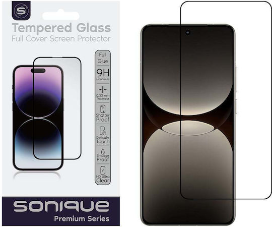 Hardy Glass Sonique Premium Series Hd Full Cover 9h Realme Gt 7 5g Realme Gt 7t 5g Μαύρο