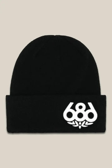 Beanie Unisex Beanie Knitted in Black color