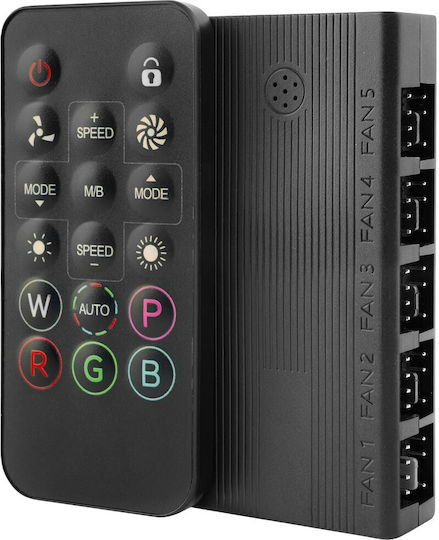 Tacens Mars Mf-hub 10x Argb Pwm Hub+pilot