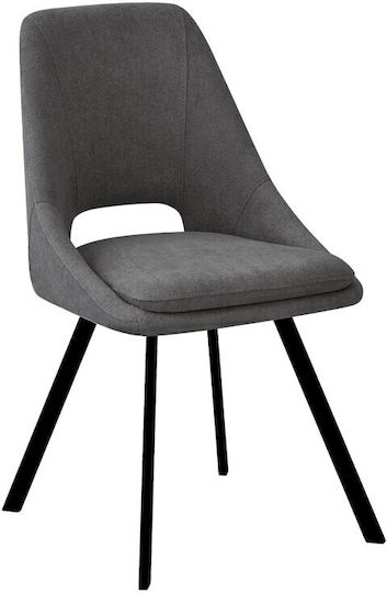 Ess- und Küchenstühle Initiate 48x57x85cm 2 Stück Anthrazit
