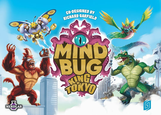 Настолна игра Mindbug: King Of Tokyo за 2 играчи 8+ години (EN) Nerdlab Games