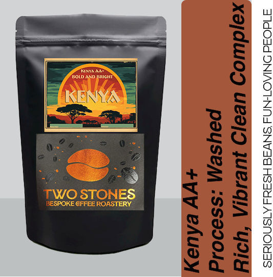 TwoStones Coffee Roasters Καφές Φίλτρου Kenya Αλεσμένος
