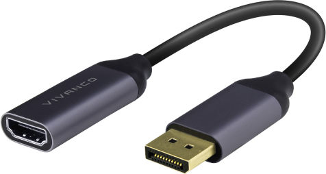 Vivanco Convertor DisplayPort masculin în HDMI feminin 1buc