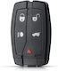 Techstar Car Key Case Compatible Land Rover Freelander 5 Buttons Blade