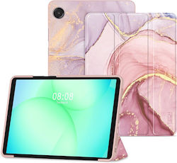 Tech-Protect Smartcase Flip Cover (Galaxy Tab A9+ / Galaxy Tab A11+) Roz