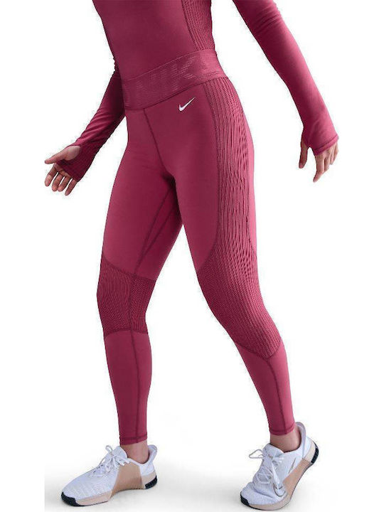 beetroot nike leggings