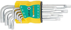 Cresman Σετ 9 Κλειδιά Torx