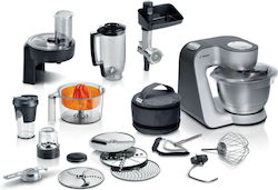 Bosch Κουζινομηχανή 1000W με Ανοξείδωτο Κάδο 3.9lt Bosch Κουζινομηχανή 1000W με Ανοξείδωτο Κάδο 3.9lt