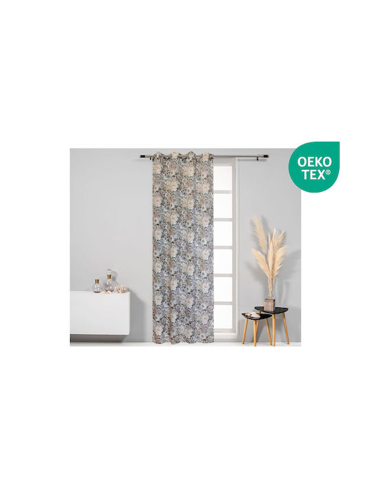 Easy Home Κουρτίνα με Τρουκς Picollo 140x260εκ.