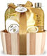 Gloss! Argan Oil Bath Skin Care Set for Body Cleaning 4pcs
