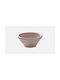 Heart & Soul Dip Serving Bowl Round made of Porcelain Green