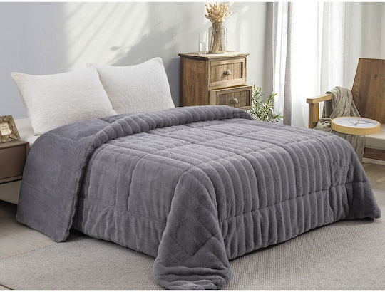 Adam Home Bettbezug Großes Doppelbett 220x240cm Grey