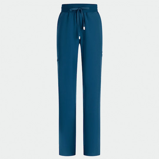 bwell Women's Blue Medical Pants
