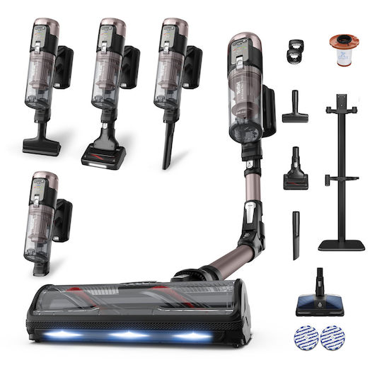 Tefal Επαναφορτιζόμενη Σκούπα 2 σε 1 Stick & Χειρός 25.2V Μαύρη