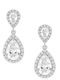 Paraxenies Earrings made of Silver with Stones