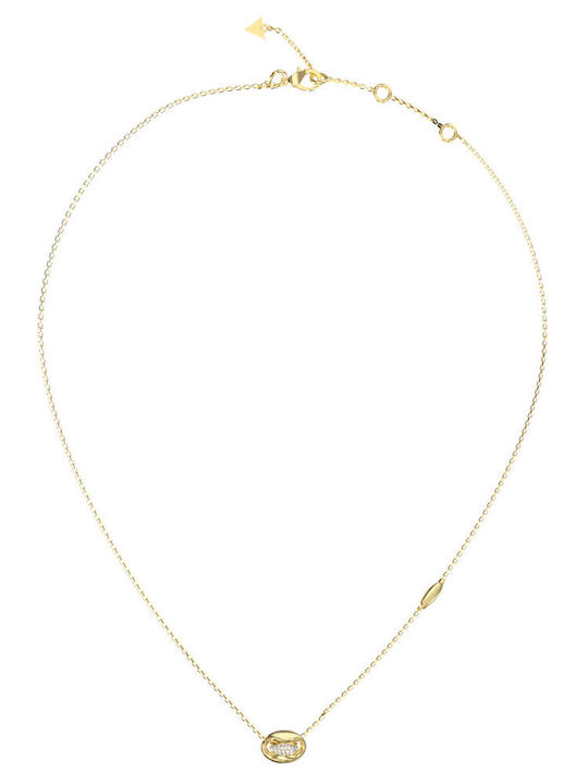 Guess Necklace from Gold Plated Steel