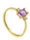 Mentzos Damen Ring aus Gold 9K