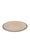 Espiel Plate Desert made of Porcelain Pink with Diameter 21cm 6pcs