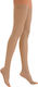 Scudovaris Socks Thigh High with Silicone 23-32 mmHg Beige