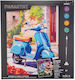 Nice Diamantiny Quadro I Δημιουργικό Σετ Μωσαϊκού “scooter” Πολύχρωμα Διαμαντάκια 96564 8+ Ετών