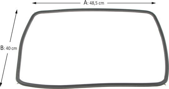 Уплътнение За Фурна Miele Original 48 50 X 40 См