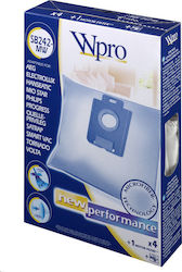 Wpro Sb242-mw Vacuum Cleaner Bags Compatible Vacuum Cleaner AEG Electrolux Philips Samsung Singer 5pcs