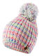 Kids Beanie Knitted Multicolour