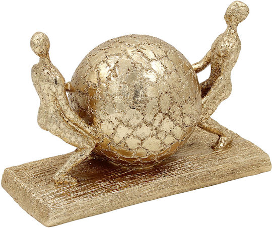 Decorative Polyresin 22x11x15 Cm Gold Keskor 67330