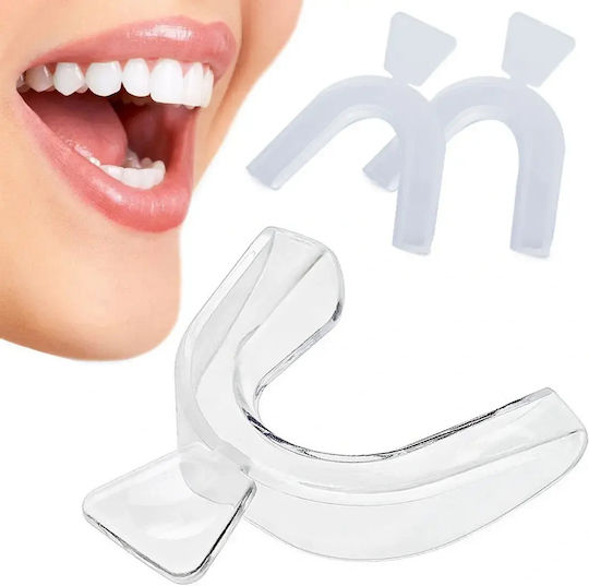 Zahnarztlicher Schiene 2 Stücke Bruxismus Whitening Zähne Transparent