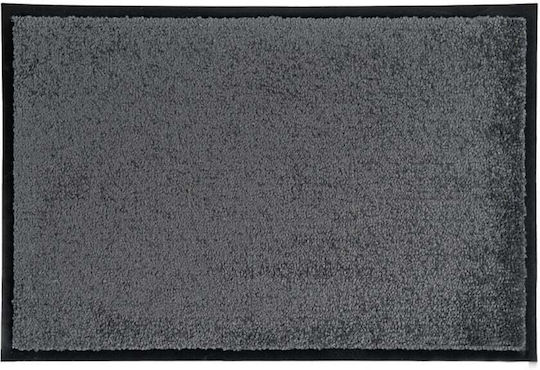Sdim Fußmatte Teppich mit rutschfester Unterlage Gray 60x80cm