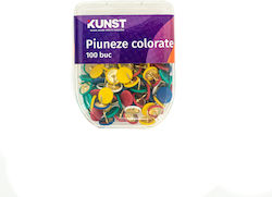 Kunst Colored Push Pins Set 100 Pcs Kunst Colored Push Pins Set 100 Pcs