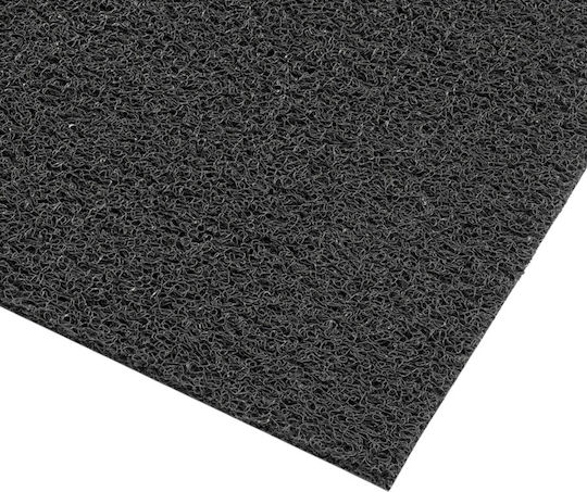 Rectangular Kitchen Mat with Anti-slip Underlay Charcoal 90x120εκ.