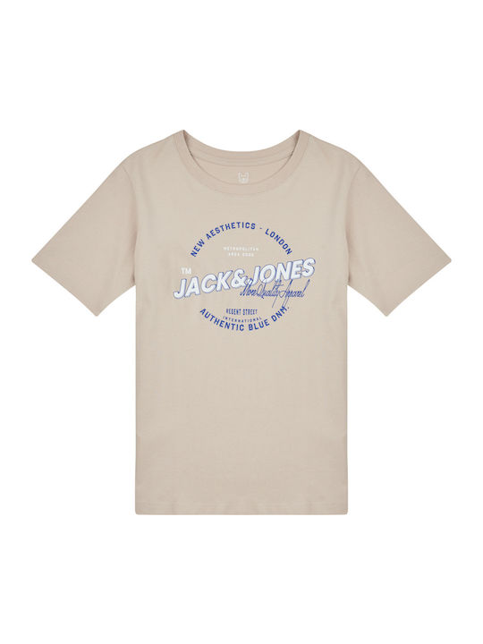 Jack & Jones Tricou pentru copii Bej Jjelogo Tee
