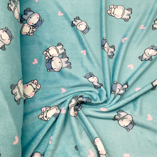 Bekleidungsstoff Hippopotamus
