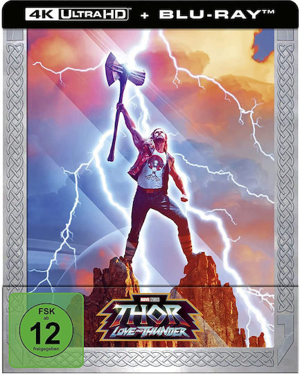 Thor Love Thunder 4k Ultra Hd + Blu-ray Χωρίς Ελληνικά