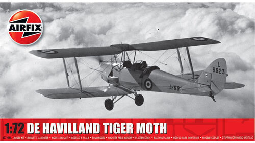 Airfix De Havilland Tiger Moth In 1:72