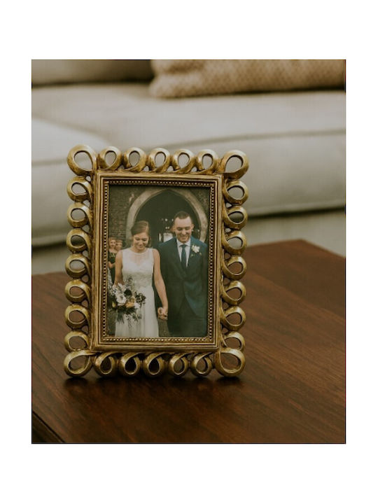 Galifas Polyresin Photo Frame with Gold Frame