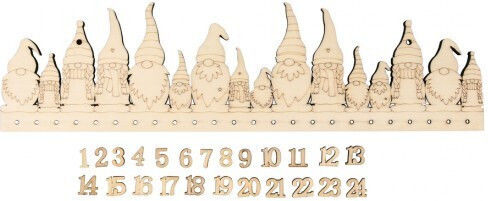 Rayher Aca Selbstgemachter Holz-Adventskalender