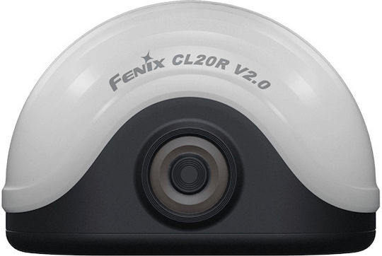 Fenix CL20R V2 Led Rechargeable Lantern for Camping with Flashlight 300 Lumen White