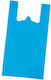 Plastic Packaging Bags Tank Top Type Blue 625pcs