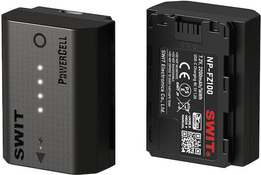 Swit Powercell Np-fz100 Μπαταρία Μηχανές Sony Usb-c