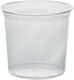 Set 50 Cu Capacitate 473ml Boluri Unica Folosință Transparente