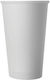 12-14oz Μονότοιχα Einwegbecher Papier Weiß 50Stück